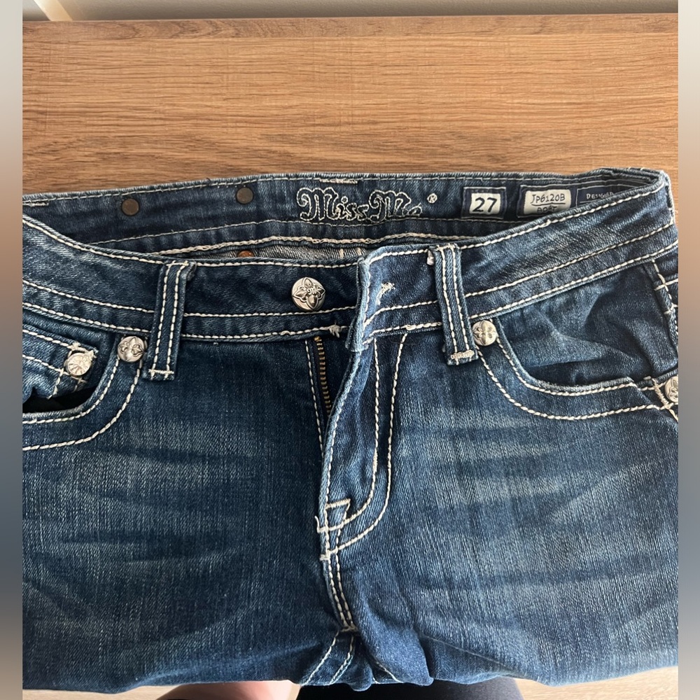 Miss Me jeans size 27 boot cut